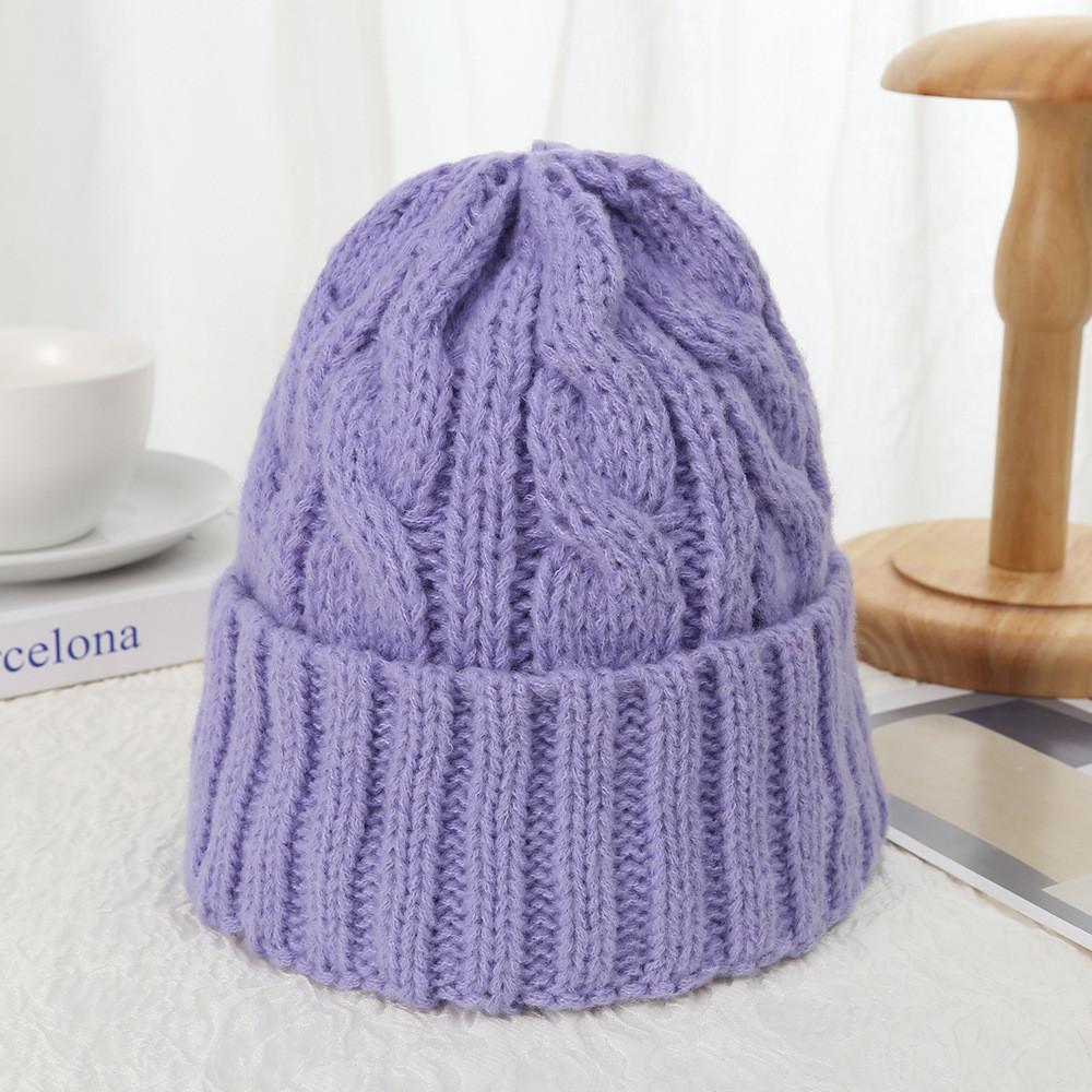 Style Knitted Beanie Hat With Ear Flap For Winter Warmth And Windproof Protection