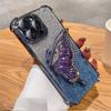 Gradient Glitter Butterfly Stand Case pro iPhone 11 12 13 14 15 Pro Max 15Plus XS MAX XR Samsung S24 S23 S22 S21 Ultra Plus S23 FE A15 A55 A14 A34 A54