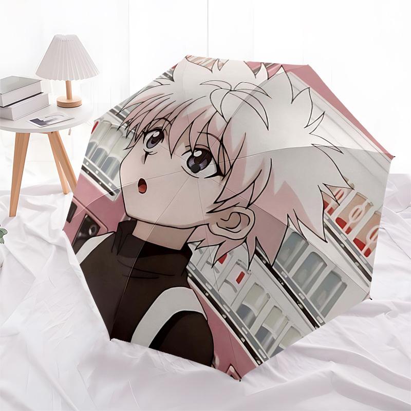 

1pc Anime Character Umbrella, Automatic Opening & Closing, Portable 3-Fold Design, 8-Bone Iron Frame, Outdoor Umbrella, Perfect Gift for Fans, Travele
