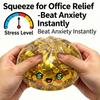 Random Assortment Glitter Dumpling Squishy Golden Edition Soft Squeeze Ball Anti Stress Surprise Party Favor Goodie Bag Stuffer