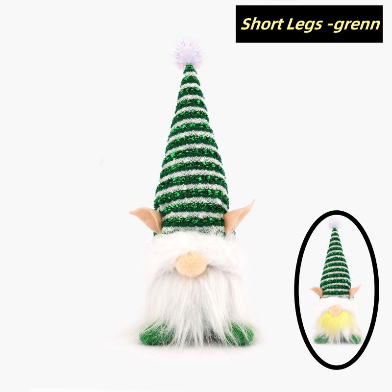 Newest Christmas Ornaments Faceless Doll Gnome with Led Light Christmas Elf Gnome Decorations for Xmas Navidad 2026 New Year