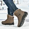 Männer stiefel 2024 neue Winter Hausschuhe Warme Männer Schuhe Wasserdicht Rutschfeste Plüsch Turnschuhe Männlichen tenis schuhe Stiefel Männer Turnschuhe winter