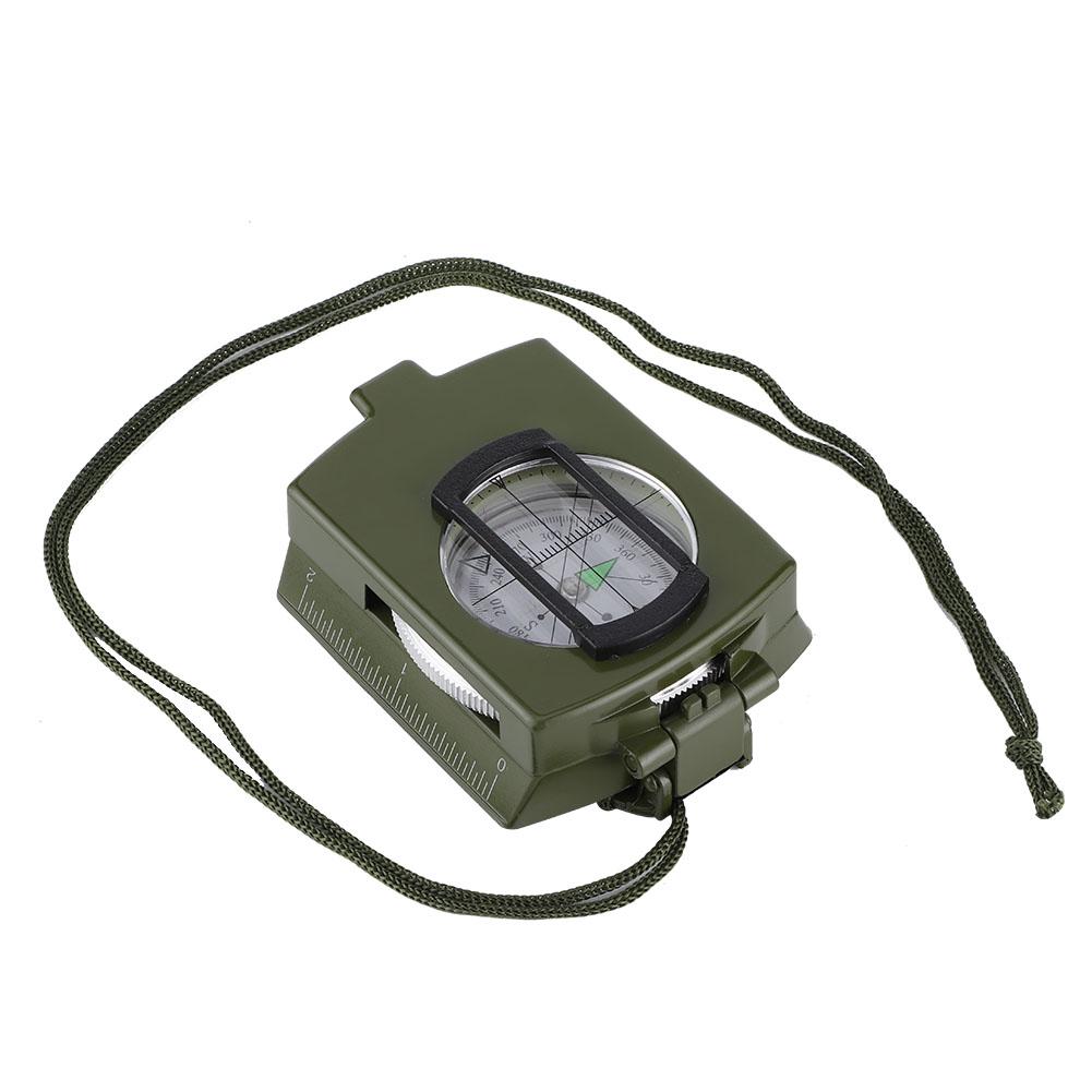 American Style Waterproof Navigational Compass for Outdoor Camping Hiking Military Green