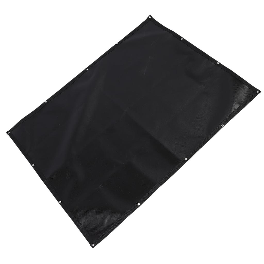 Grill Hitzeschildmatte Fiberglas Regen- und Feuerfest Einfache Reinigung Grill Zaunschutz für