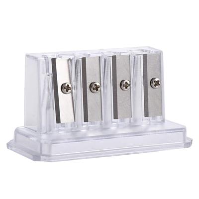 Multifunctional 4 Holes Students Drawing Sketching Stationery Charcoal Sharpener Manual Sharpener Art Supplies Pencil Sharpener