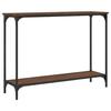VidaXL Table console chêne marron 101x30,5x75 cm bois d'ingénierie 837706