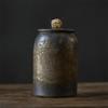 Ceramic Tea Caddies Coarse Pottery Moisture-proof Canisters Sealed Can Storage Tank Food Container