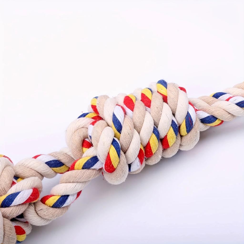 40cm Pet Chew Toy For Dogs Cotton Rope Puppy Toy Dog Bite Resistant Interaction Toy Dog Pet Accessories