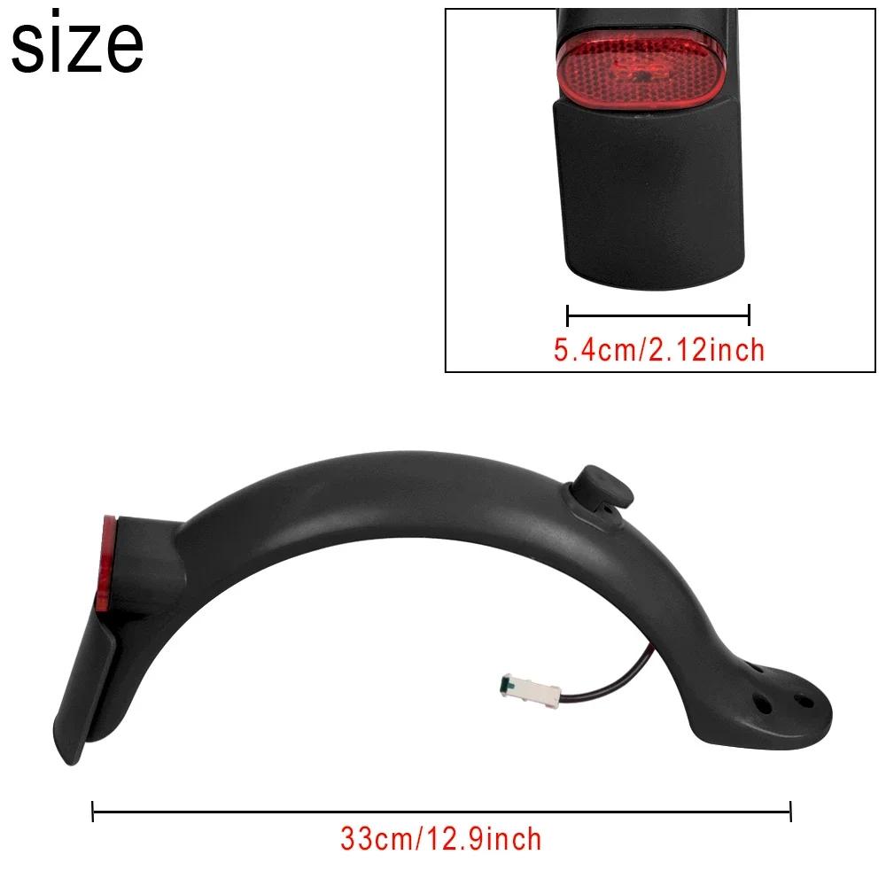 Rear Mudguard Set for Xiaomi M365 Pro 2 Mi3 Electric Scooter Fender Brake Taillight With Gap Cover Pad Reinforced Holder Set
