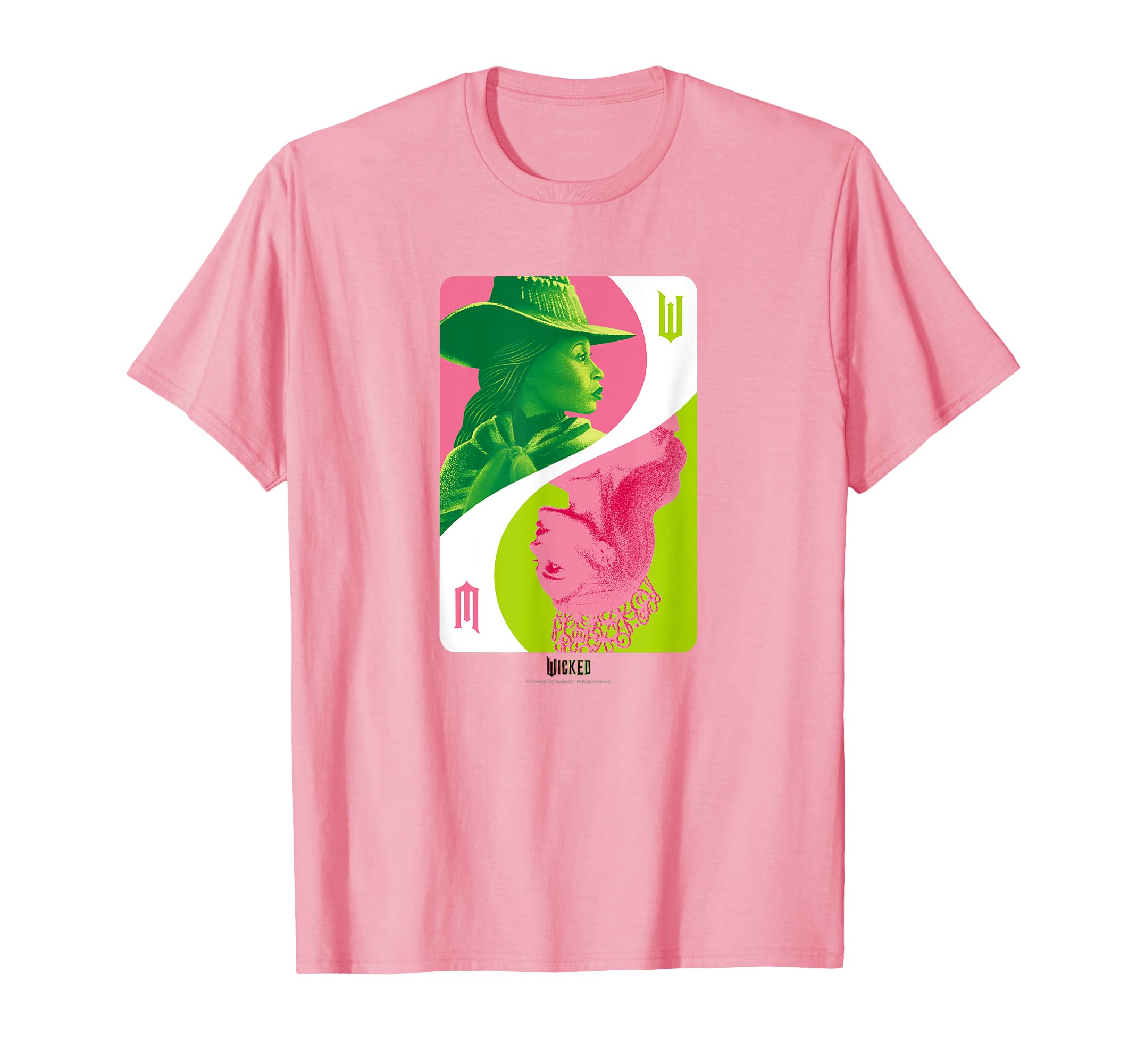 

WICKED CARD STYLE ILLUSTRATION (PINK) T-shirt