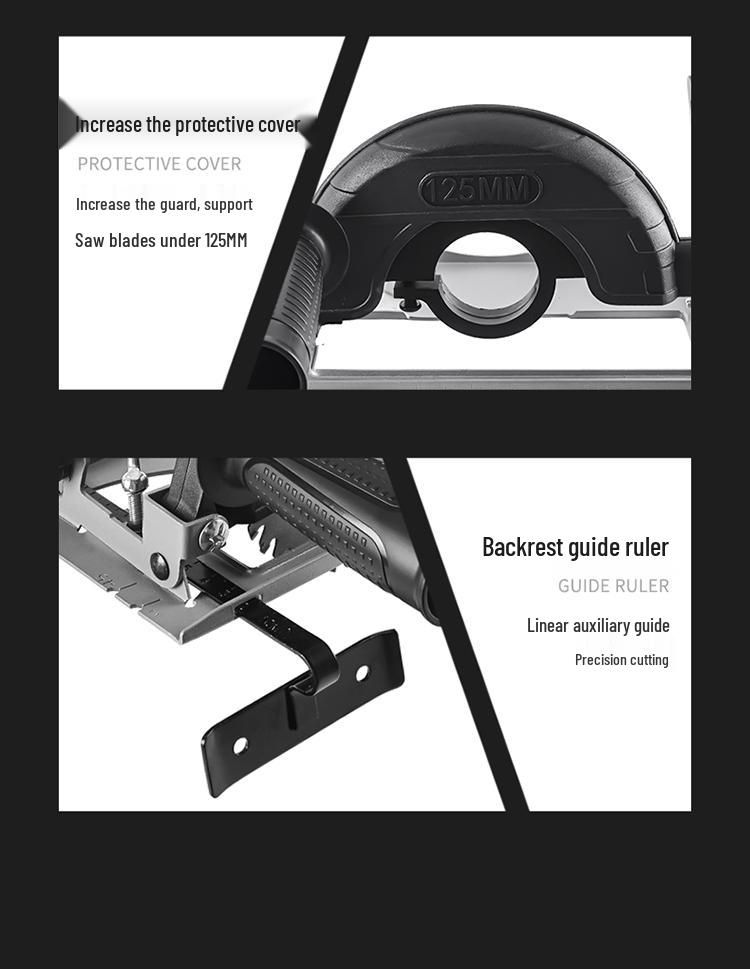 Angle Grinder Stand: Multifunctional Cutting Machine Converter with Dustproof Protective Cover