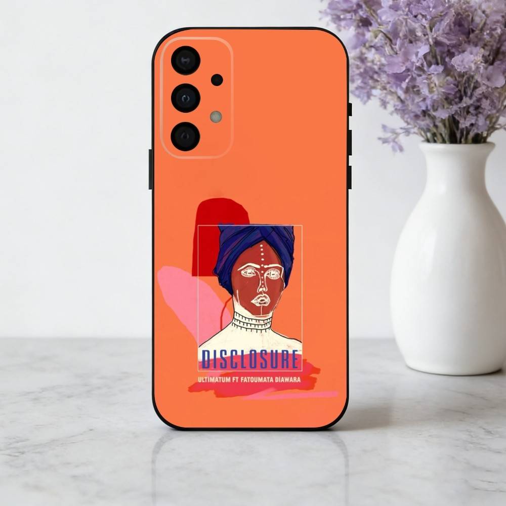 Deep House D-Disclosure Band Phone Case For Samsung Galaxy A73,A72,A71,A70,A53,A52,A51,Soft Silicone Black Cover