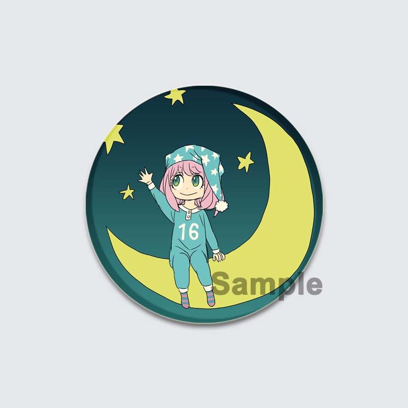 32/44/58mm Cute Anime SPY X FAMILY Brooches Anya Forger Lapel Pins Cartoon Badge Backpack Hat Jewelry Handmade Accessories Gifts