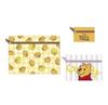 Marimo Craft Winnie Puuh Lustiges Gesicht Serie Dreifache Tasche, Pastell, [L] B270 x H210mm  [M] B190 x H140mm  [S] B110 x H80mm, MCPH-234