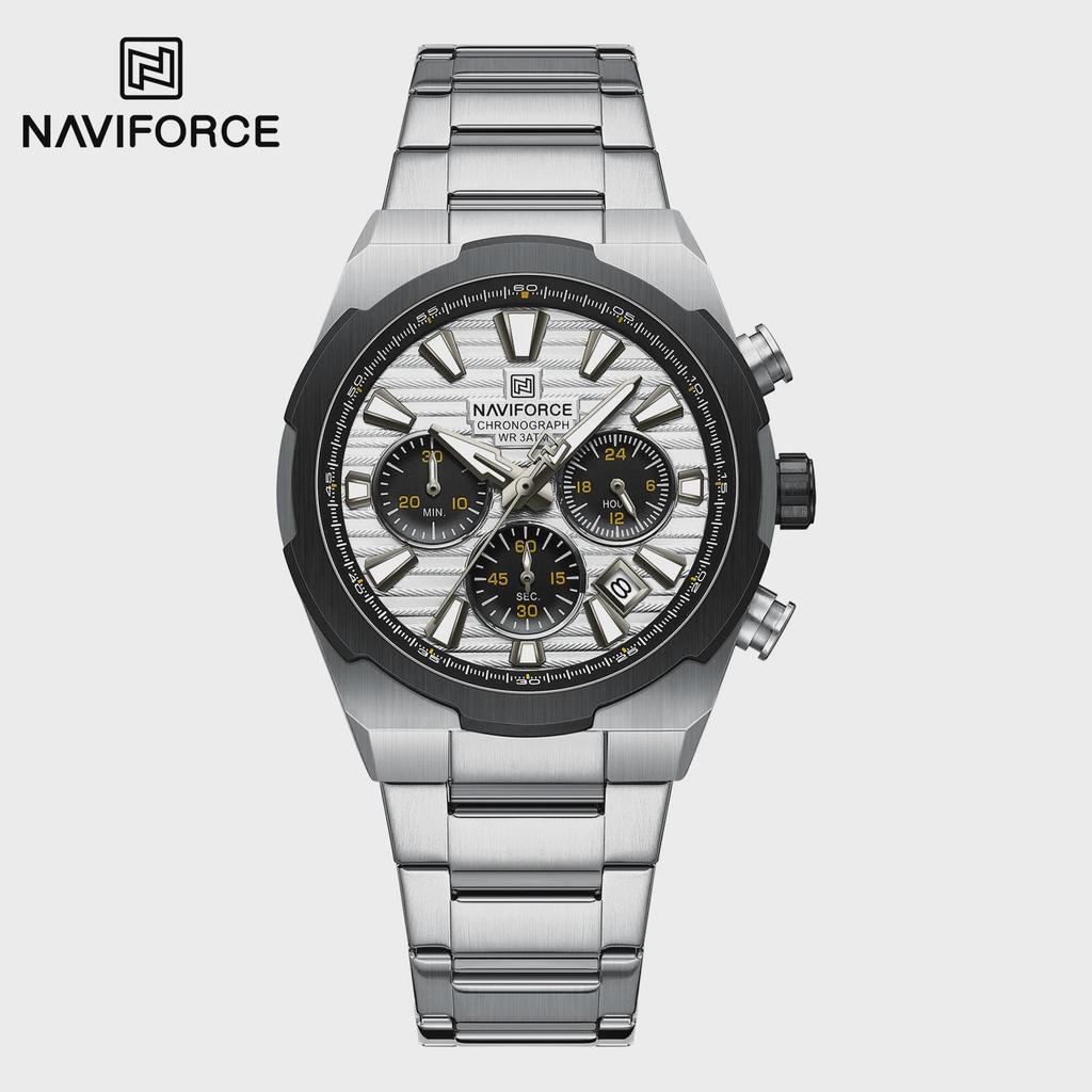 Mens Watches Stainless Steel Watch Waterproof Luxury Quartz Clock Chronograph Luminous Wristwatches Relogio Masculino