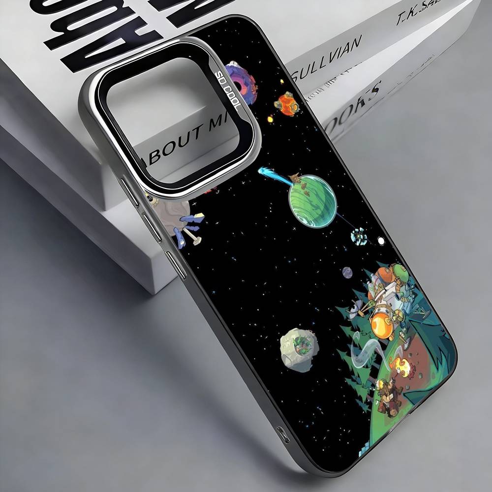 

Adventure Game O-Outer W-Wilds Phone Case For iPhone 17, 16,15,14,13,12,11 Plus,Pro Max, Colorful Silver Funda Cover iPhone17promax