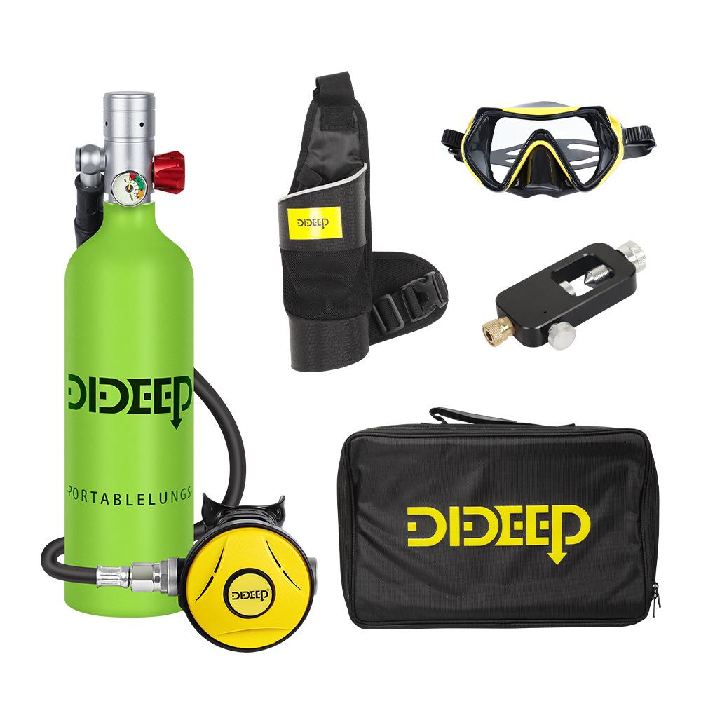 DIDEEP X4000Pro 1L Portable Underwater Diving Oxygen Cylinder
