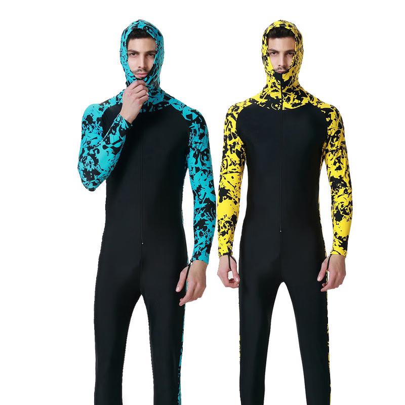SBART Men's Long Sleeve One-Piece Wetsuit