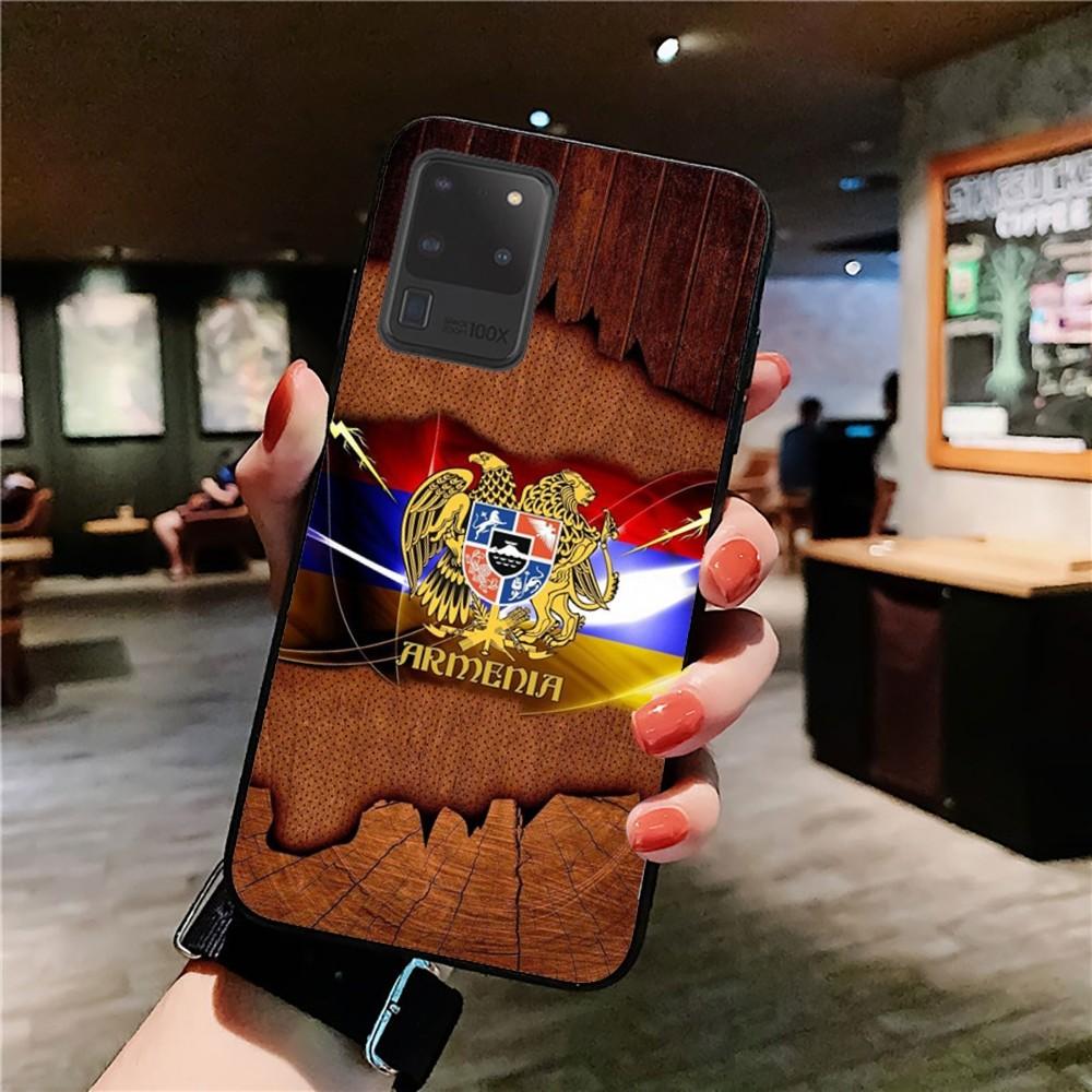 Armenia Armenians Flag Phone Case For Samsung S 9 10 20 21 22 23 30 23plus lite Ultra FE S10lite Fundas