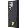 Ferrari Fehms24Lp3Bak S24 Ultra S928 Czarny/Black Hardcase Hot Stamp V Lines Magsafe