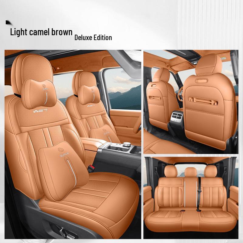Durable Full Coverage Leather Car Seat Covers for 2026 Chery iCAR V27
