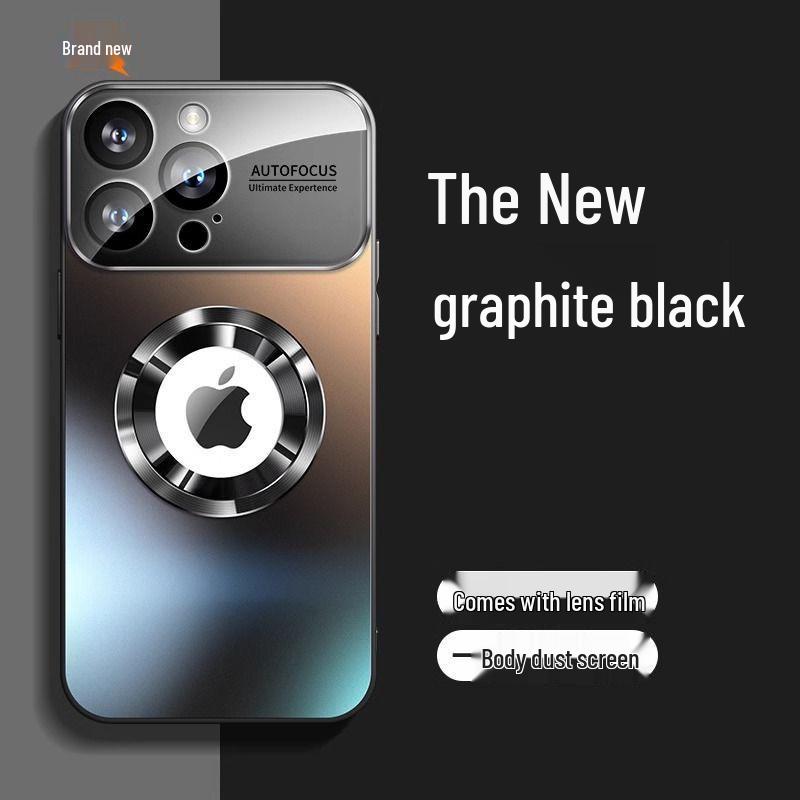Applicable Apple 17 ProMax Full Coverage Magnetic Matte Protective Phone Case