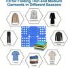 68cm/48cm Plastic Clothes Folding Board Durable Kids Laundry Folder Easy and Fast Shirt Folding Board Home Storage Tool for Kids