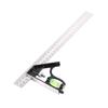 Steel Active Engineers Carpentry Combination Try Square Right Angle Ruler Gauging Tool Corner Ruler