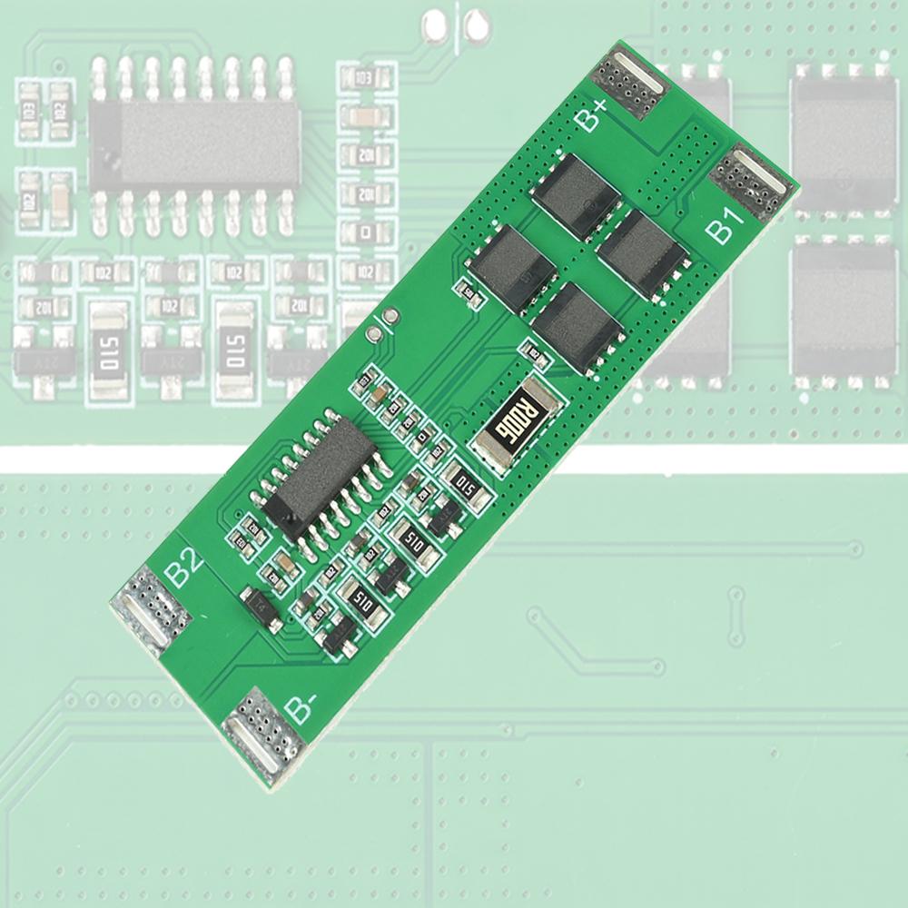 3S 12.6V 15A Li-ion BMS Protection Board - with Balance Charging & Overcharge/Discharge Protection for 18650 Battery Pack