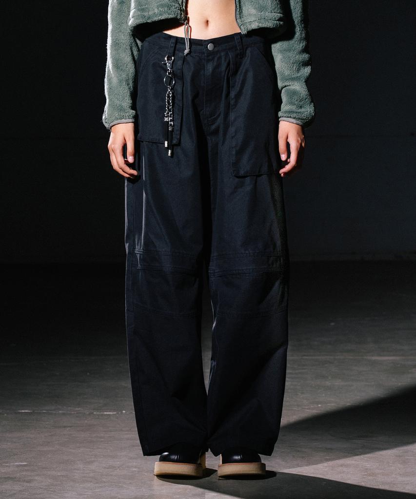 BIG UNION Unbalance Fatigue Pants / Black