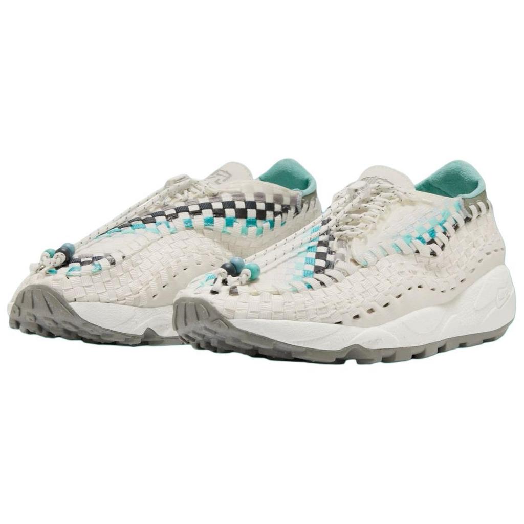 New Nike Air Footscape Anti Slip Wear Resistant Low Top Casual Shoes Unisex White Green HM5656-110