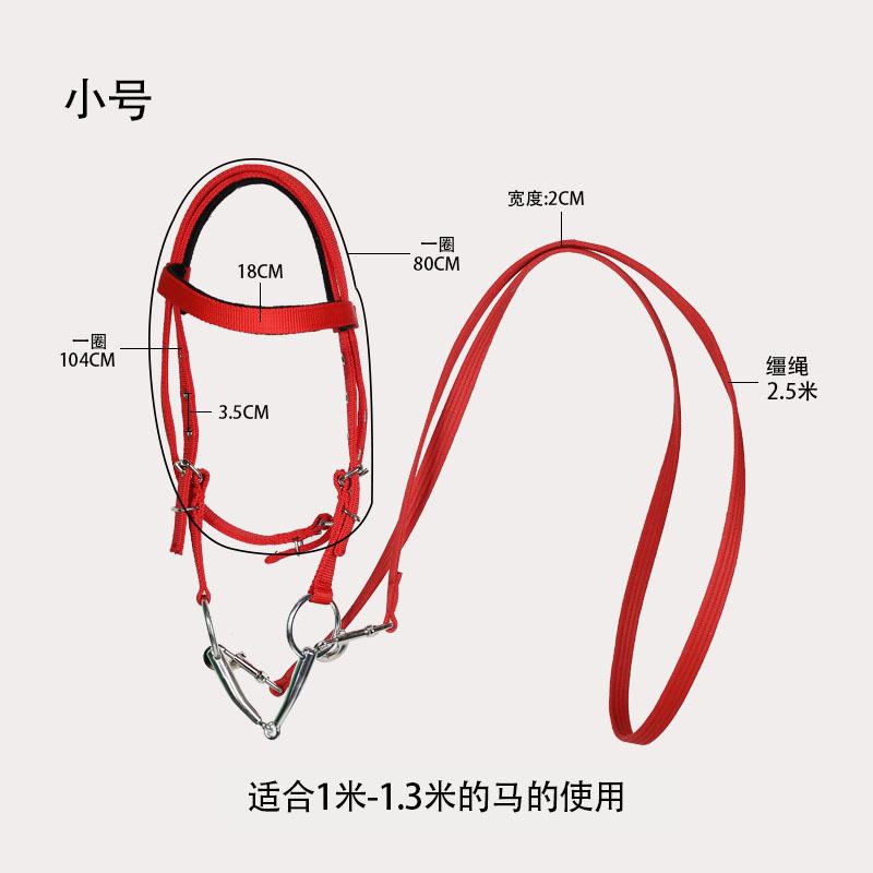 Standard Thread Plate Riding Bridle Reins Suitable for Horses and Ponies