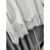 C S In The Room CoTo laCe Hem ShorT Sleeve T ShirT 2Color