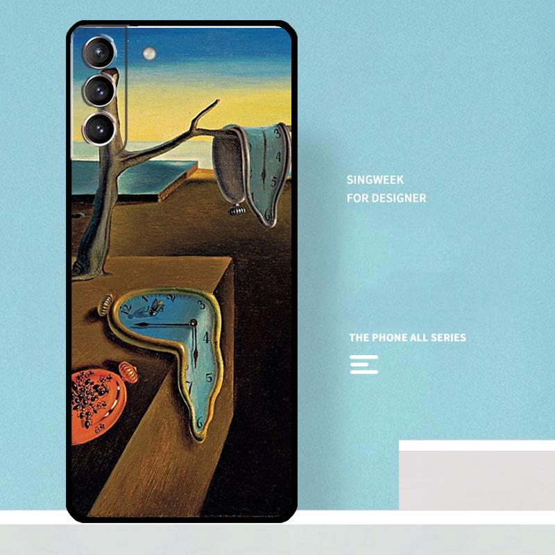 Salvador Dali Art Case For Samsung Galaxy S25 Ultra S20 S21 S22 S23 S24 Plus S9 S10 S24 FE S25 FE Phone Cover