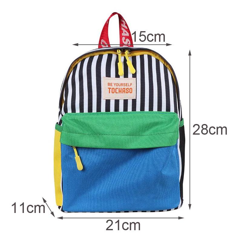 Canvas Kids Backpacks Portable Children School Bags For Girls Boys Kindergarten Schoolbag Fashion Baby Travel Bag