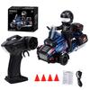 2.4G RC Tricycle Motorcycle 1:43 Scale Full Proportional Remote Control Drift Motorcycle with LED Lights and  