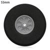 Tail Wheel Rubber PU Plastic Hub 1" - 3" Inch For RC Airplane Replacement Parts Kids DIY Plane Toys Accessories Spare Parts