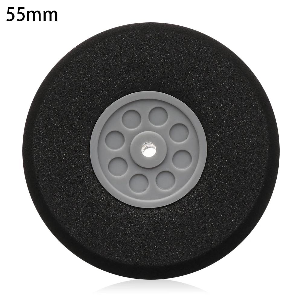Tail Wheel Rubber PU Plastic Hub 1" - 3" Inch For RC Airplane Replacement Parts Kids DIY Plane Toys Accessories Spare Parts