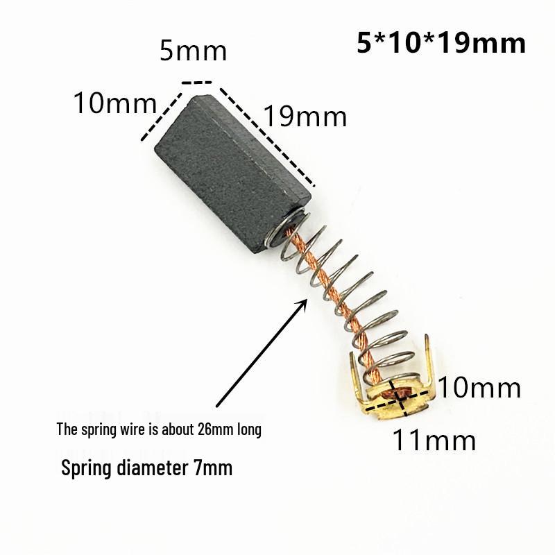 Electric Tool Carbon Brush for Hand Drill, Angle Grinder, Die Grinder, Polisher, Trimmer, Mixer