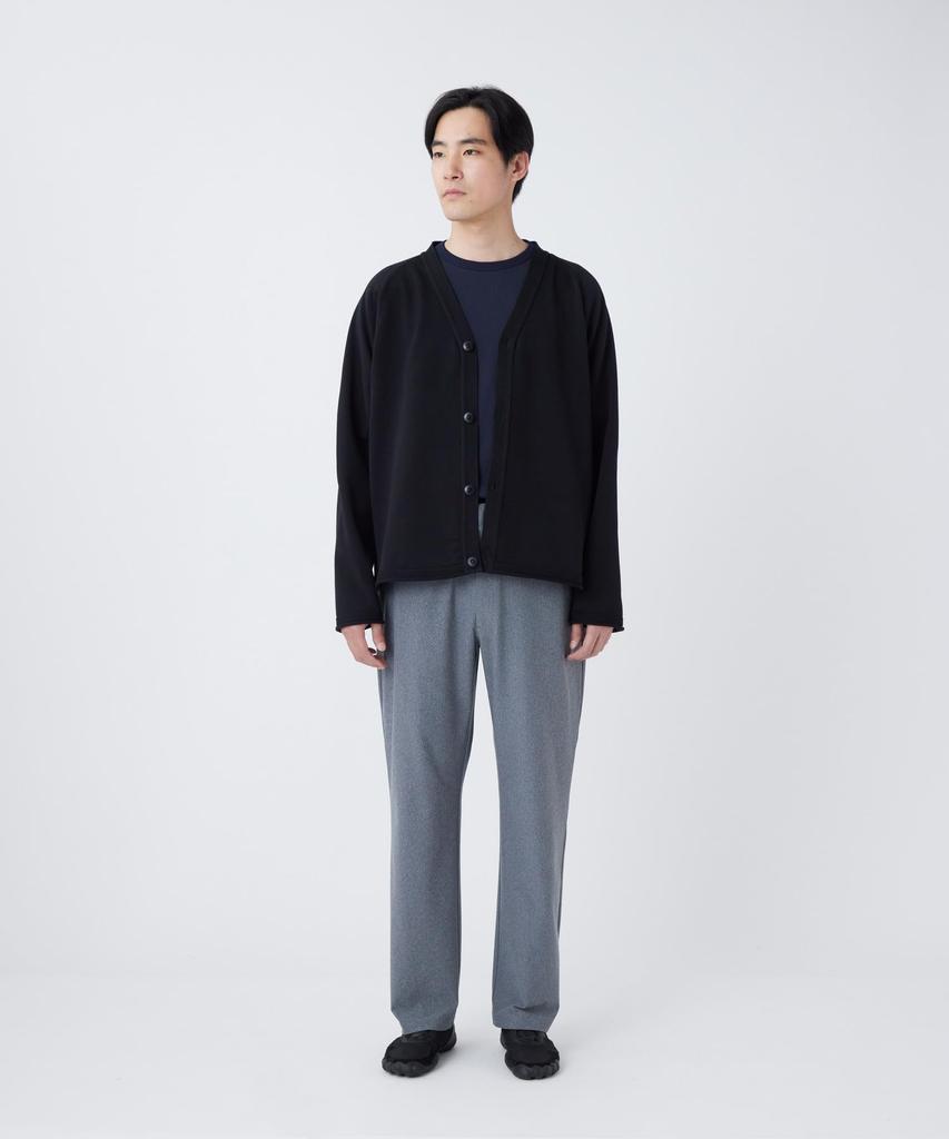 Snow Peak Knit Cardigan Size Water-Repellent KN-26SU002 (Men's/Women's, BLACK, M)