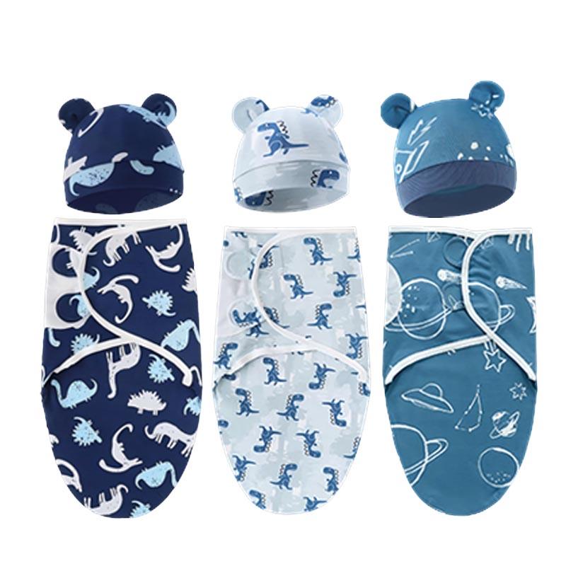 Baby Swaddle Wrap Weiche Kokon Baby Decken Neugeborene Wickelpackung Warme Baumwollbaby Bettwäsche Decke