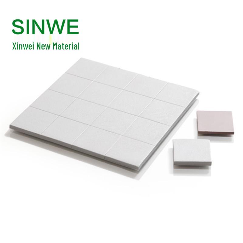 High Thermal Conductivity Silicone Pad for Graphics Card and CPU Cooling