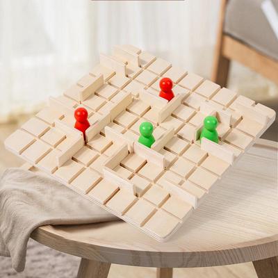Wooden Chess Strategy Game: Educational Toy for Adults & Students, Parent-Child Interaction