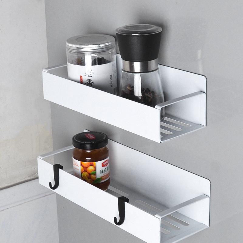 Magnetic Punch-Free Refrigerator Spice & Storage Rack for Kitchen Organization
