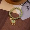 Women  Lucky Bracelet Imitation Hetian Jade Temperament Beaded Bracelet Jewelry Gift