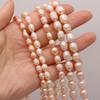 1String, A Natural Freshwater Pearls, Handcrafted Rice-shaped Pearl Beads for DIY Necklaces, Jewelry Making Supplies 36cm
