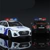 Nou 1/24 RS6 Avant Break Model Mașină Aliaj Metal Turnat Sub Presiune Jucărie Mașină de Poliție Model Mașină Simulare Sunet și Lumină Copii Băieți Cadou