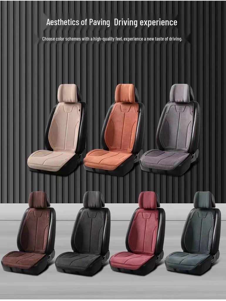 Universal All-Season Breathable Latex Car Seat Cushion