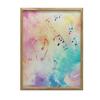 Poster Joyful Melody Poster Joyful Melody, 30X40 Cm, Wooden Frame Light Oak, Matte Paper 230 Gsm