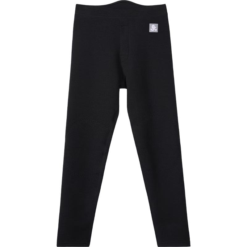 Jiusuiban Boys  Thick Fleece-Lined Cashmere Blend Thermal Pants 130
